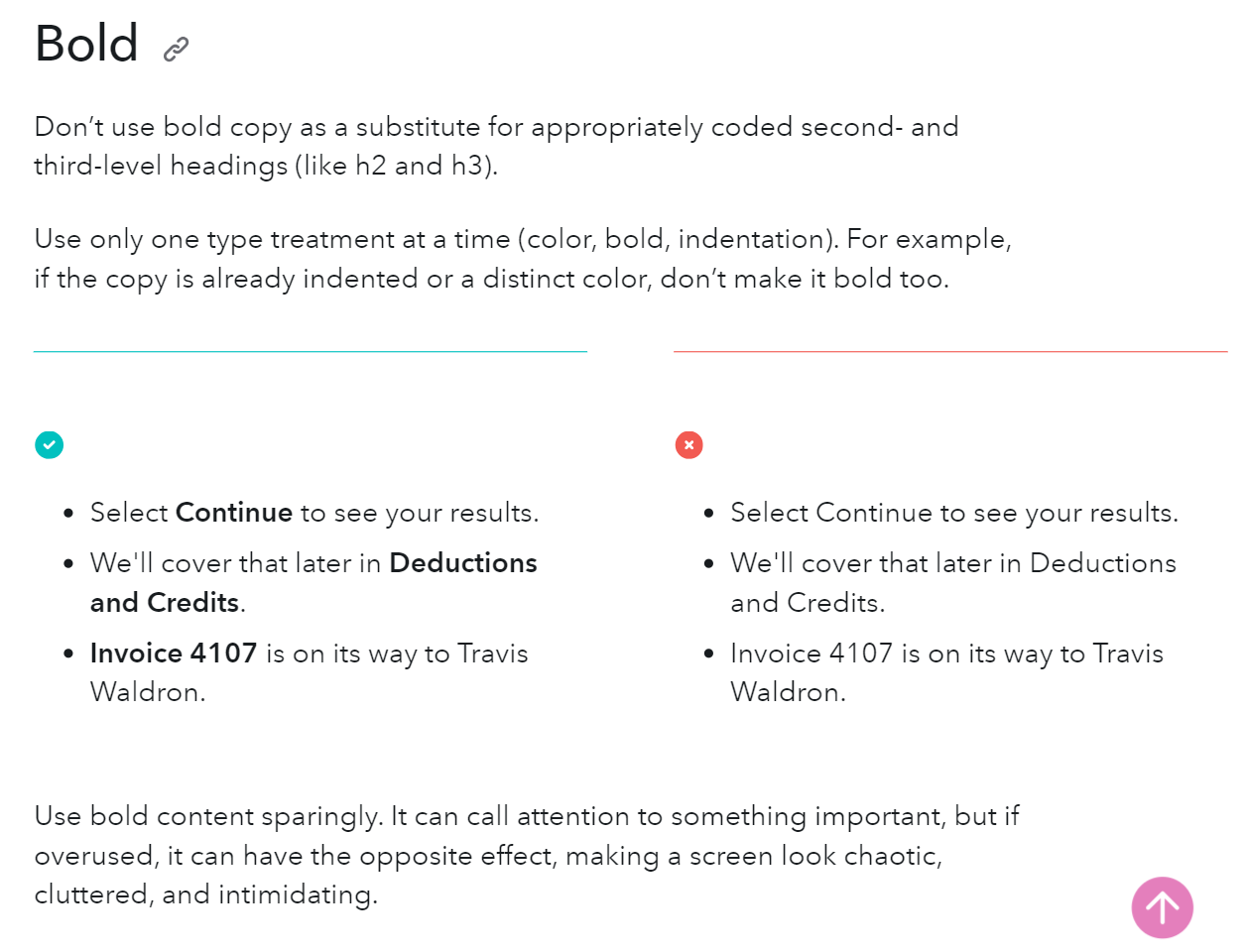 &nbsp;Intuit&rsquo;s content style guide&nbsp;instructions