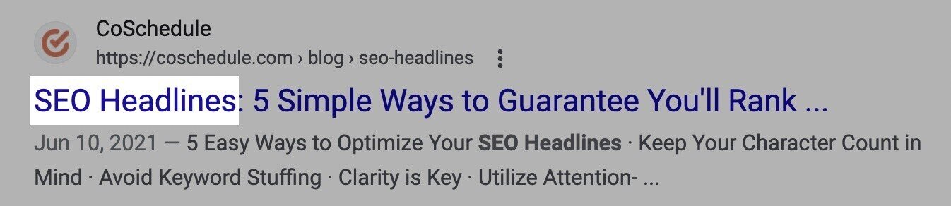 article title: "SEO headlines: 5 Simple Ways to Guarantee You&rsquo;ll Rank&rdquo;