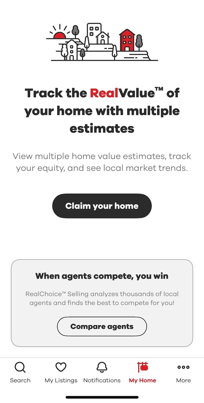 realtor.com mobile app