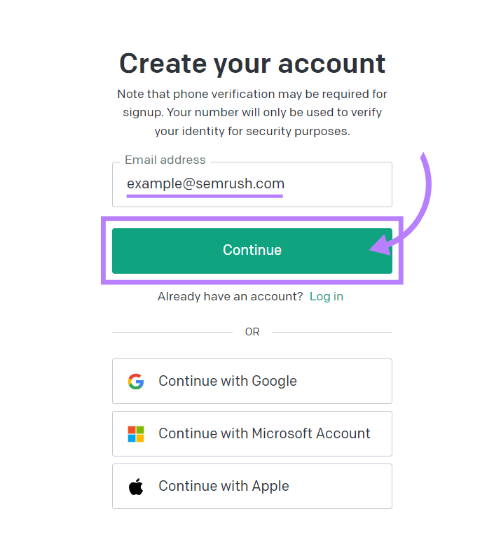 OpenAI&rsquo;s signup page